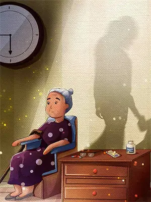 流产后我躺在病床上